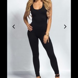 Black jumpsuit